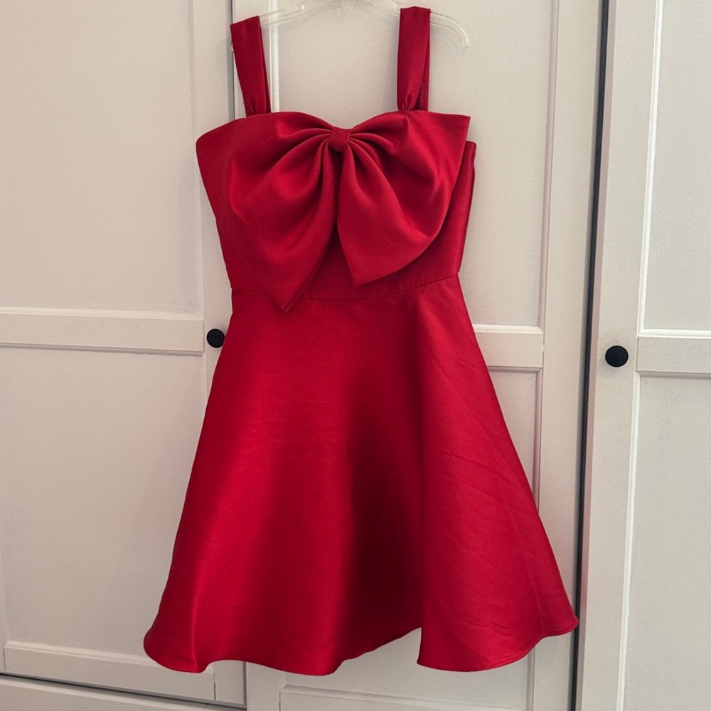 Rare Editions Vibrant Red Dress
